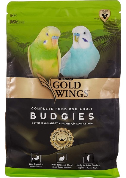 Gold Wings Premium Muhabbet Yemi, 1 kg