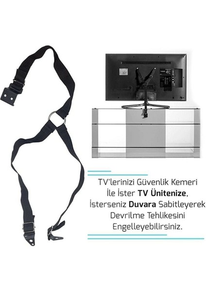 Safe-Safe Tv Güvenlik Kayışı / Kemeri