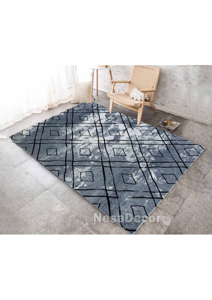 Kilim Desenli Modern Geometrik Dijital Baskı Salon Halısı Koridor ve Oda Halısı modelleri
