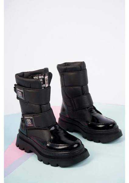 Içi Polar Termo Kaymaz Taban Cırtlı Çocuk Bo