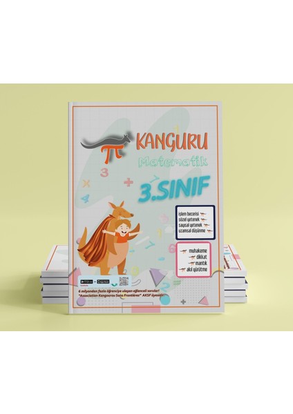 Kanguru Matematik 3. Sınıf Çalışma Kitabı + Dijital Kitap