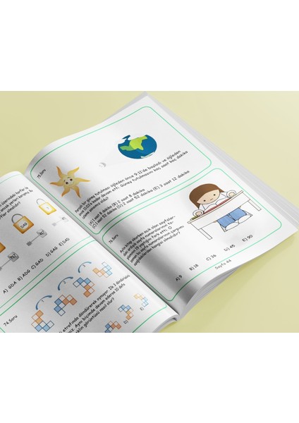 Kanguru Matematik 3. Sınıf Çalışma Kitabı + Dijital Kitap