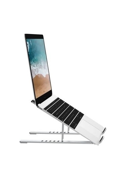 7 Kademeli Ayarlı Katlanabilir Laptop Tablet Standı