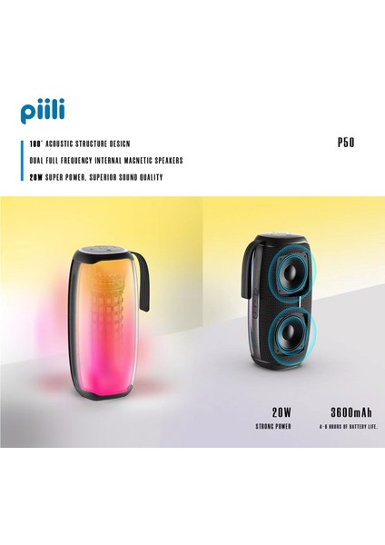 Live Bluetooth Speaker, Ipx6 Su Geçirmez