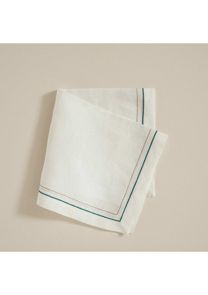 Monogram Mutfak Havlusu Ekru