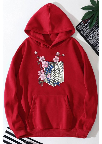 Flowers Baskılı Sweatshirt