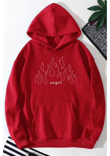 White Angel Fire Sweatshirt