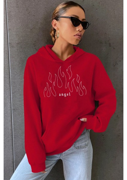 White Angel Fire Sweatshirt fiyatları