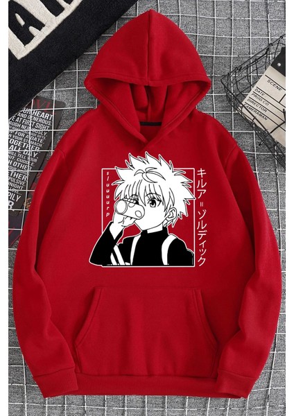 Killua Zoldyck Baskılı Sweatshirt