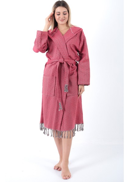 Liva Peştemal Bornoz Kırmızı indirimleri