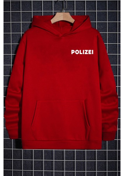 Polizei Sırt Baskılı Sweatshirt