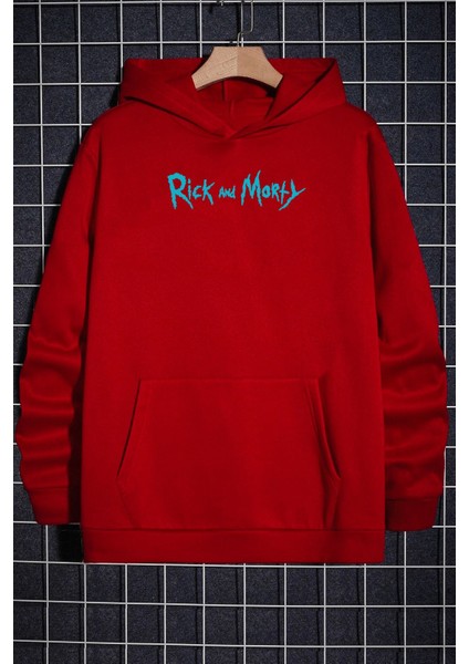 Rick And Morty Baskılı Sweatshirt