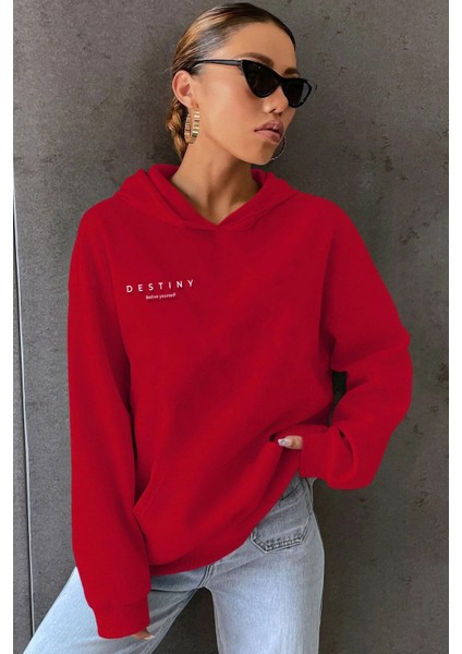 Destiny Baskılı Sweatshirt