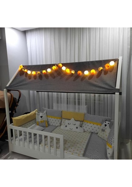 Işıklı Top Ledli Çocuk Aydınlatma Dekoratif Gece Lambası