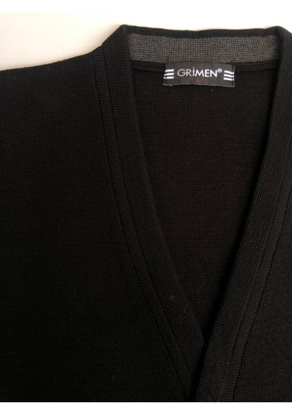 Grimen Düğmeli Çelik Örme Casual Rahat Kalıp Düğmeli Yelek fiyatları