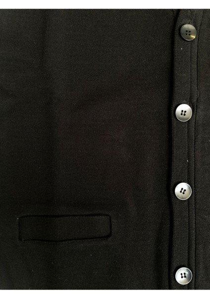 Grimen Düğmeli Çelik Örme Casual Rahat Kalıp Düğmeli Yelek fırsatları