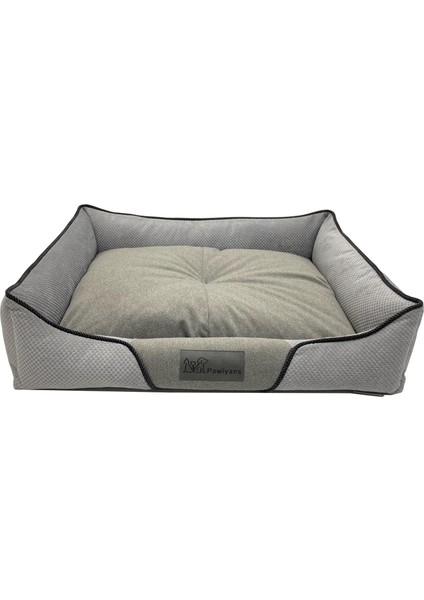 Couch Box Kedi Köpek Yatağı Üst Kalite Yıkanabilir Fermuarlı Kılıf. Astarlı Elyaf. Iç Minderli fırsatları