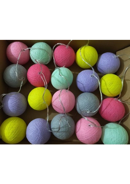 Işıklı Top Ledli Çocuk Aydınlatma Dekoratif Gece Lambası