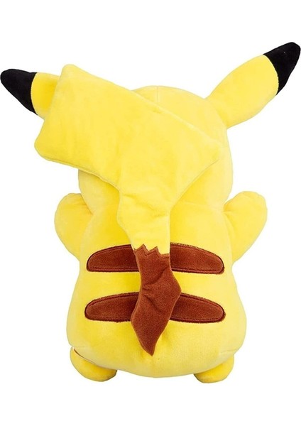 Deniz Sport Ithal Soft Kumaş Pokemon Go Pikachu Figür Peluş Oyuncak Büyük Boy Uyku & Oyun Arkadaşı Pikachu 38 cm