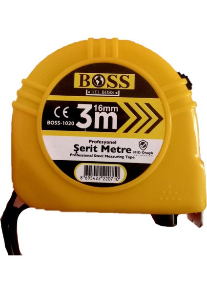 Şerit Metre 3m x 16 mm