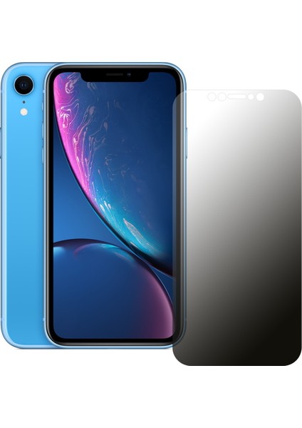 iPhone Xr Hayalet Privacy Flexiglass Mat Nano Ekran Koruyucu