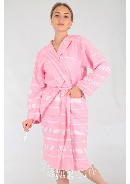 Miranda Peştemal Bornoz Pembe