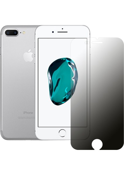 iPhone 7 Plus / 8 Plus Hayalet Privacy Flexiglass Mat Nano Ekran Koruyucu