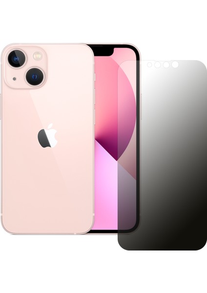 iPhone 13 Mini Hayalet Privacy Flexiglass Mat Nano Ekran Koruyucu