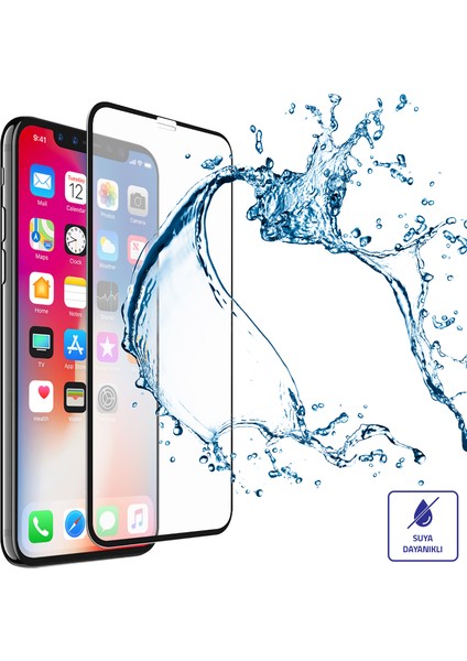 iPhone 11 Pro Ekran Koruyucu 9d Temperli Cam - Siyah