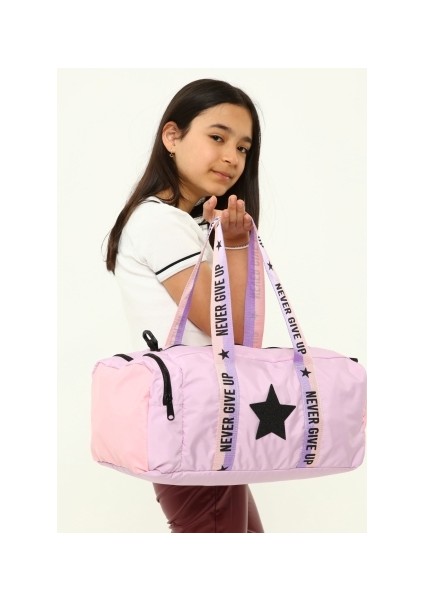 Icone Bag Icone Kız Çocuk Yıldız Baskılı Spor Çantası modelleri