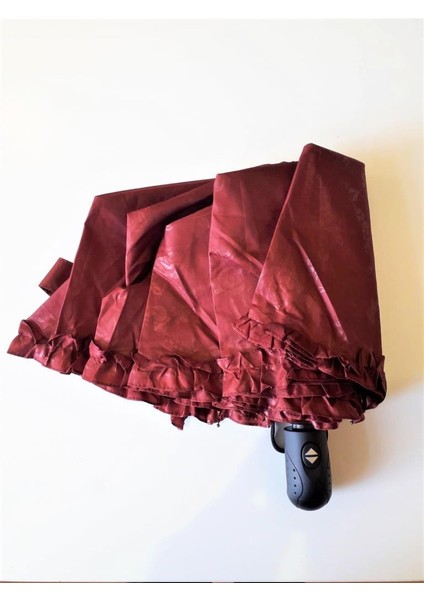 Eleven Market Lüx Otomatik Fırfırlı Kadın Şemsiyesi Çanta Boy