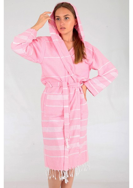 Miranda Peştemal Bornoz Pembe modelleri