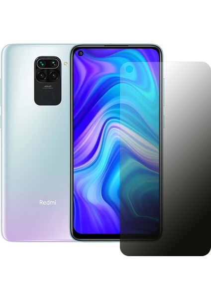Xiaomi Redmi Note 9 Hayalet Privacy Flexiglass Mat Nano Ekran Koruyucu