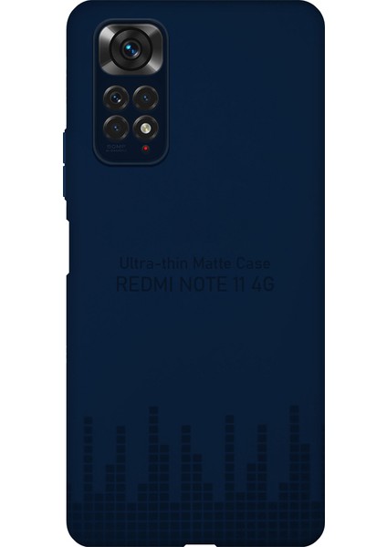 Xiaomi Redmi Note 11 4g Kılıf Kamera Korumalı Mat Ultra Ince Kapak