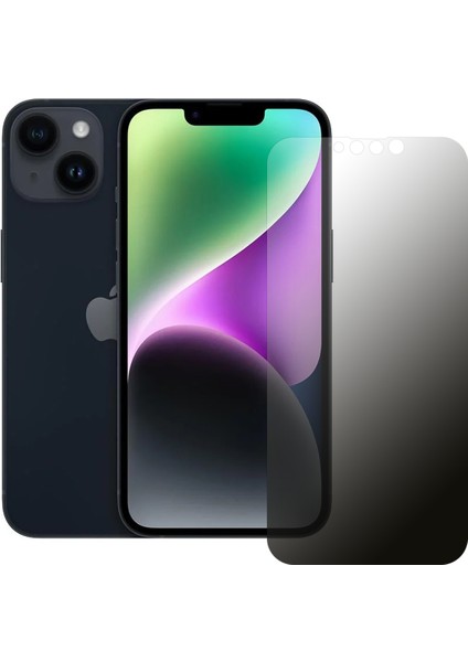 iPhone 14 Hayalet Privacy Flexiglass Mat Nano Ekran Koruyucu