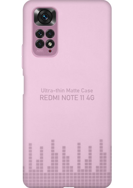 Xiaomi Redmi Note 11 4g Kılıf Kamera Korumalı Mat Ultra Ince Kapak
