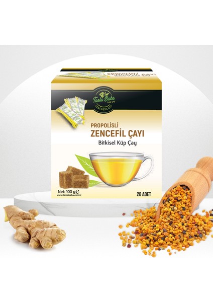 Tanla Baba Sargılı Propilisi Zencefil Çayı 100 gr