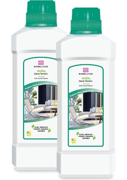 Genel Temizlik 2 Adet 750 ml Yüzey Temizleyici (Yeni Ambalaj) fiyatları