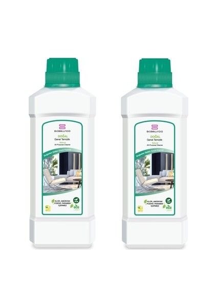 Genel Temizlik 2 Adet 750 ml Yüzey Temizleyici (Yeni Ambalaj)