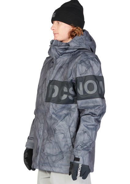 Gri Erkek Kayak Montu ADYTJ03047 Propaganda Jacket modelleri