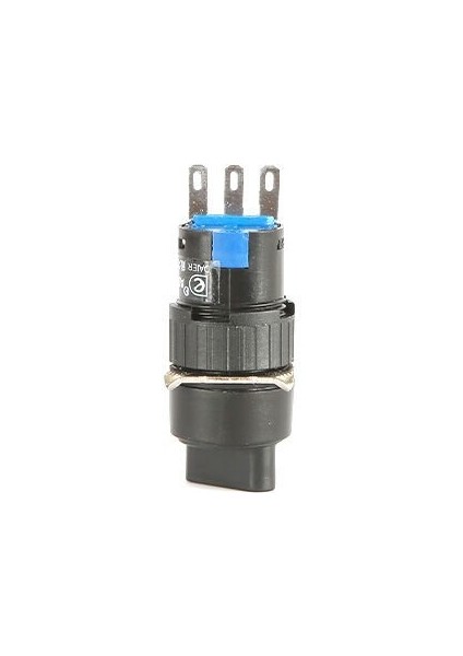16MM 0-1 Yuvarlak Kalıcı Mandal Buton 1no+1nc
