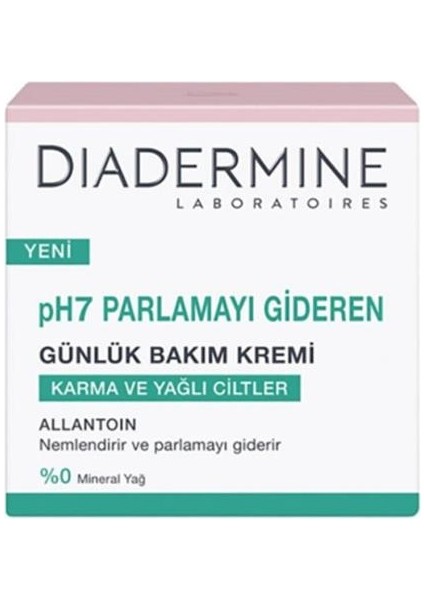 Diadermine ph7 Parlamayı Gideren Günlük Bakım Kremi 50 ml