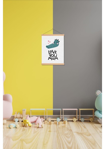 Çocuk ve Bebek Odası Kanvas Poster Tablo
