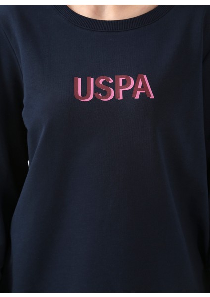 Bisiklet Yaka Lacivert Kadın Sweatshirt BALLY-SK022 indirimleri