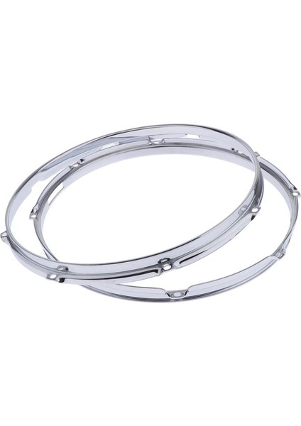 Chrome Trampet Davul Çember Çift 14 "8 Kulak / Delik / Lug (Yurt Dışından) fırsatları