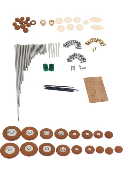 1 Set Soprano Onarım Vidaları Ahşap Rüzgar Aleti (Yurt Dışından)