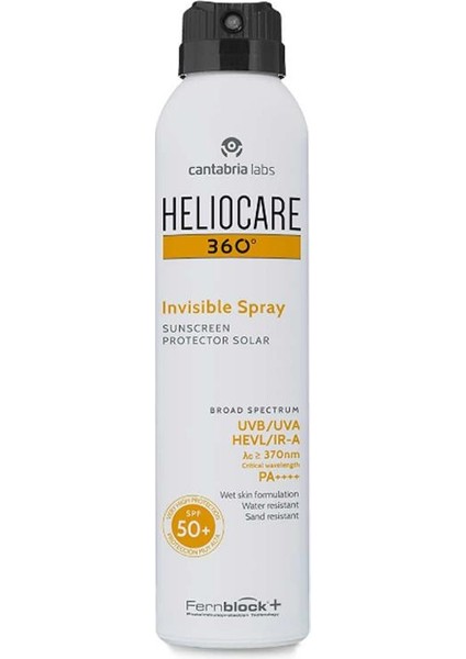 360 Invisible Spf50+ Spray Güneş Kremi 200 Ml