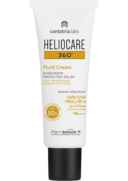 360 Fluid Spf+50 Koruyucu Güneş Kremi 50 Ml