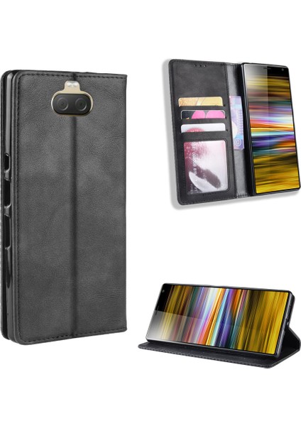 Sony Xperia 10 Telefon Kılıfı - Siyah (Yurt Dışından)
