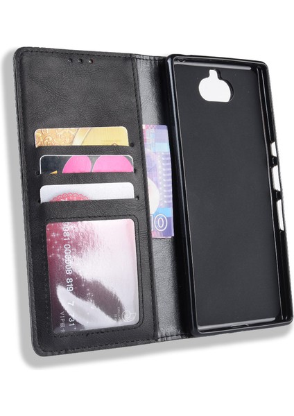 Sony Xperia 10 Telefon Kılıfı - Siyah (Yurt Dışından) fırsatları